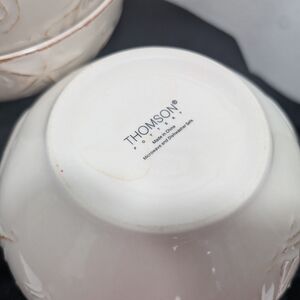 Thomson China Ceramic Bowl - White